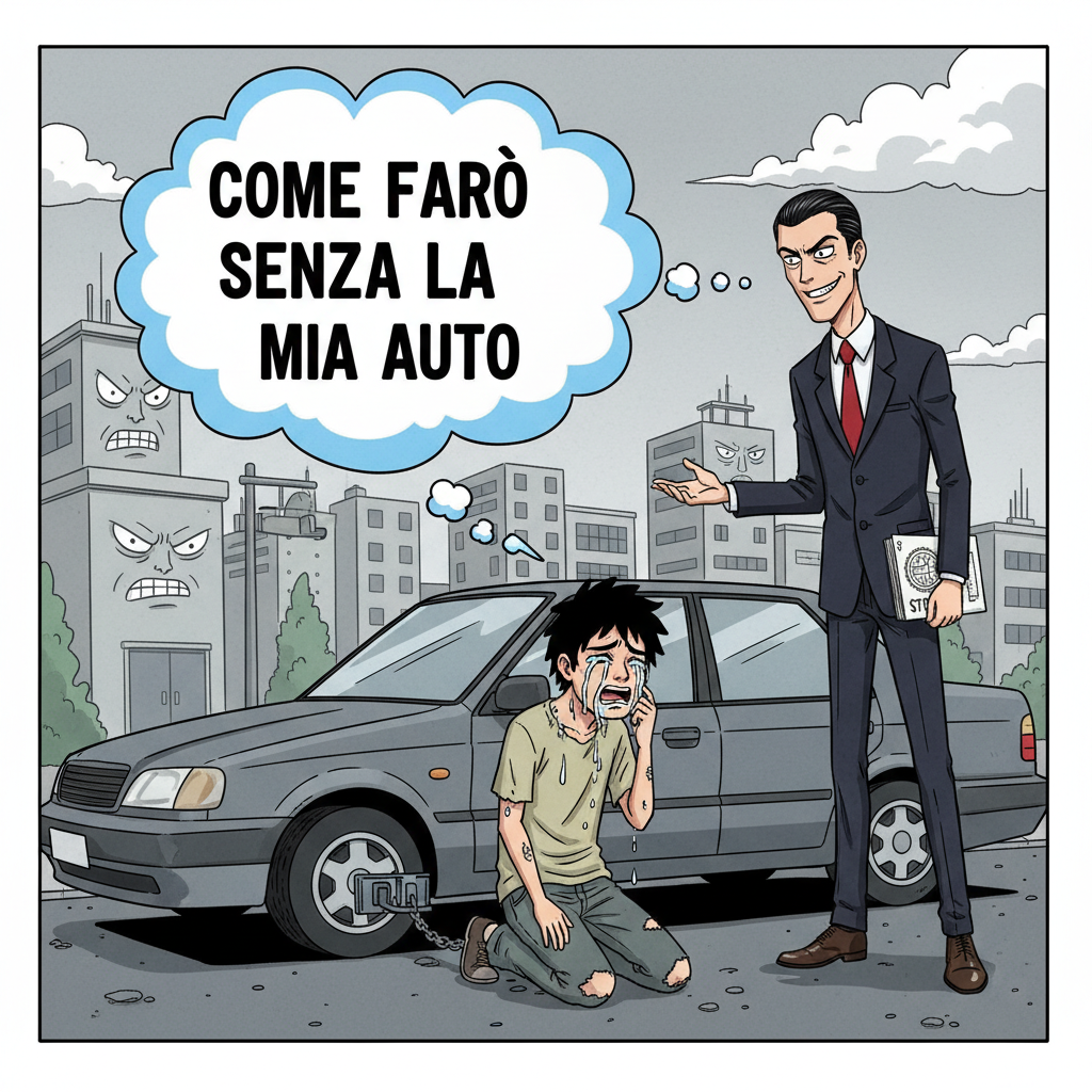 Il fermo amministrativo dell'auto