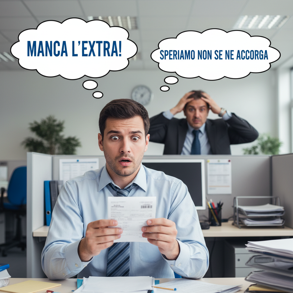 Lavoro straordinario non pagato