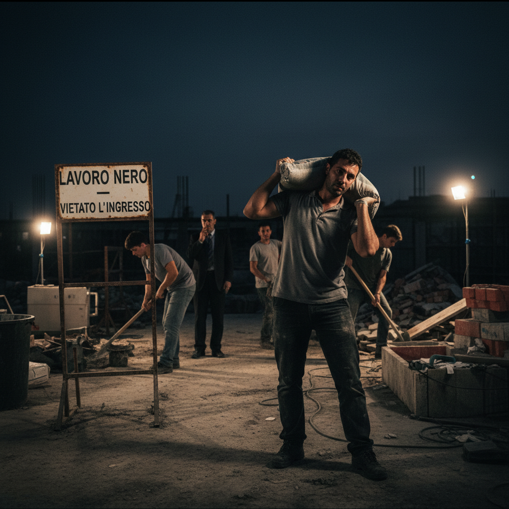 Il lavoro nero (o sommerso)