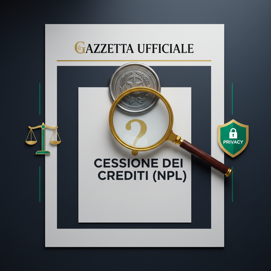 La cessione dei crediti in blocco (NPL)